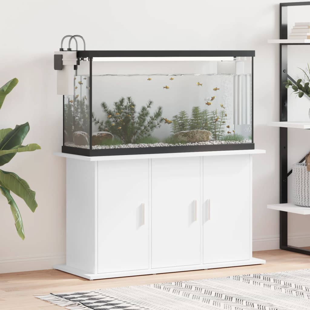 Vidaxl aquarium stand 101x41x58 cm processed wood white