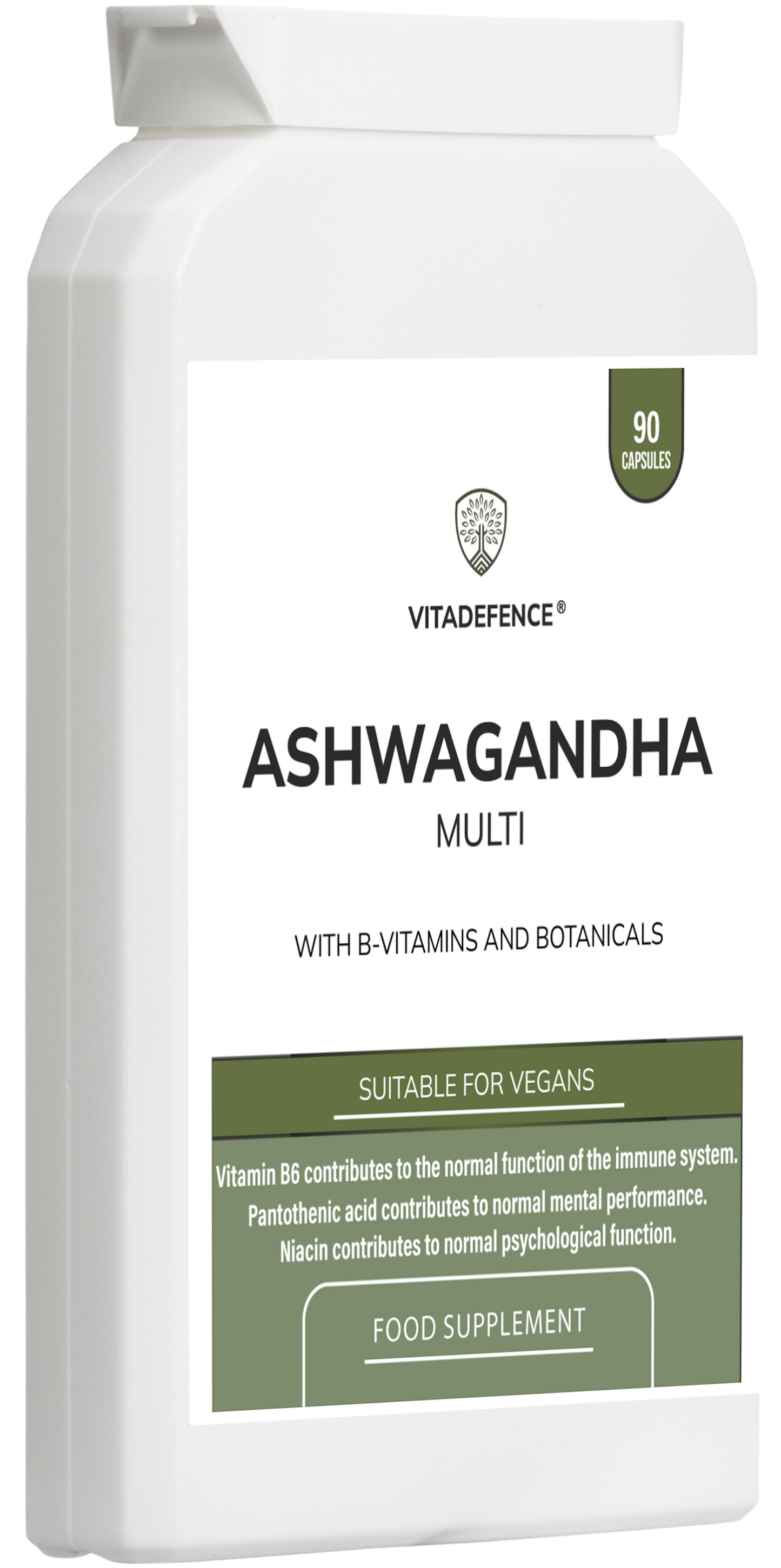 Ashwagandha Capsules — 90 Vegan Capsules