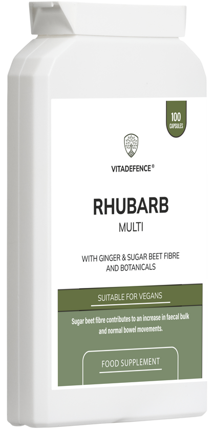 Rhubarb Multi | With Burdock, Clove & Botanicals – 100 Capsules