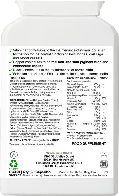 Marine Collagen Multi — 60 Capsules
