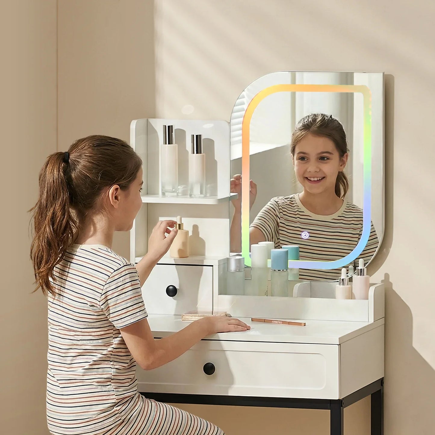 Lumie RGB Light Small Dressing Table