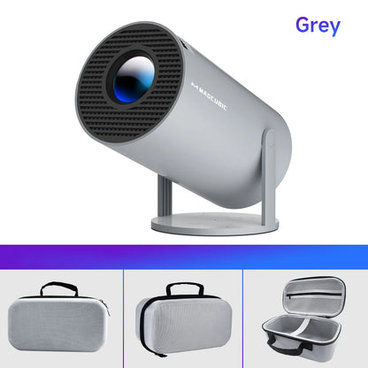 Magcubic Projector HY300 Pro 4K Android 11 Dual Wifi6 290ANSI Allwinner H713 BT5.0 1080P 1280*720P Home Cinema Outdoor Projetor