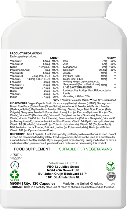 Vitamins Multi — 120 Capsules